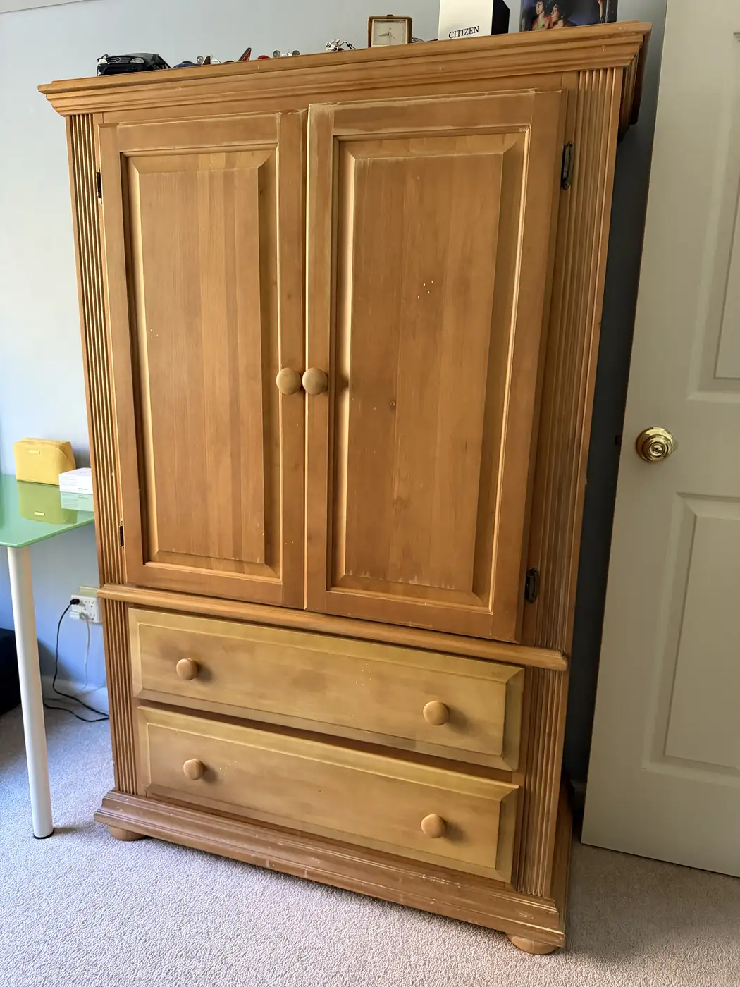Pine armoire, photo 1 of 2